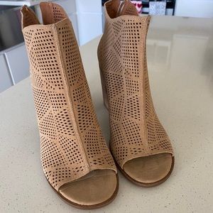 Lucky Brand Cut Out Booties